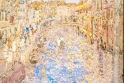 Venetian Canal Scene Maurice Prendergast